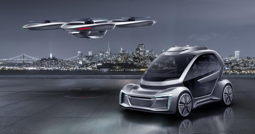 Taksówki powietrzne od&nbsp;Audi i&nbsp;Airbusa przeniosą nas&nbsp;w&nbsp;przyszłość